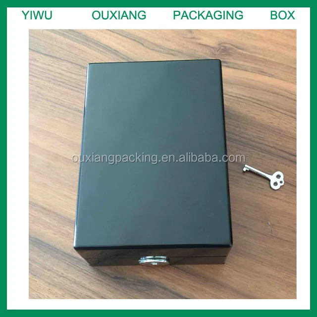 piano black lacquer finish top grade dubai luxury perfume box packaging ,perfume bottle packaging box