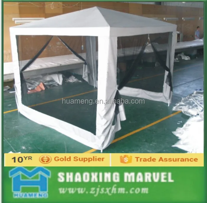 
3x3x2.5M Garden Gazebo Tent around the sidewalls 