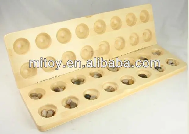 mankala kalaha wooden game Folding