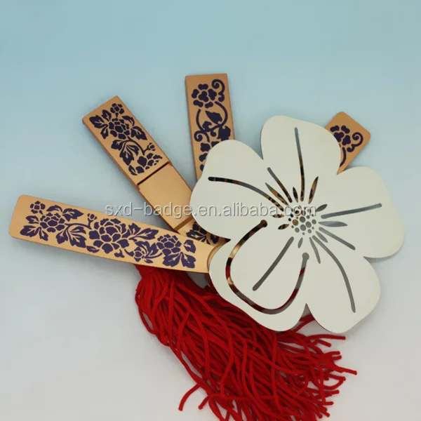 handmade bookmarks for sale best charm gift for couple/chinese bookmarks/2015 different shapes of bookmarks