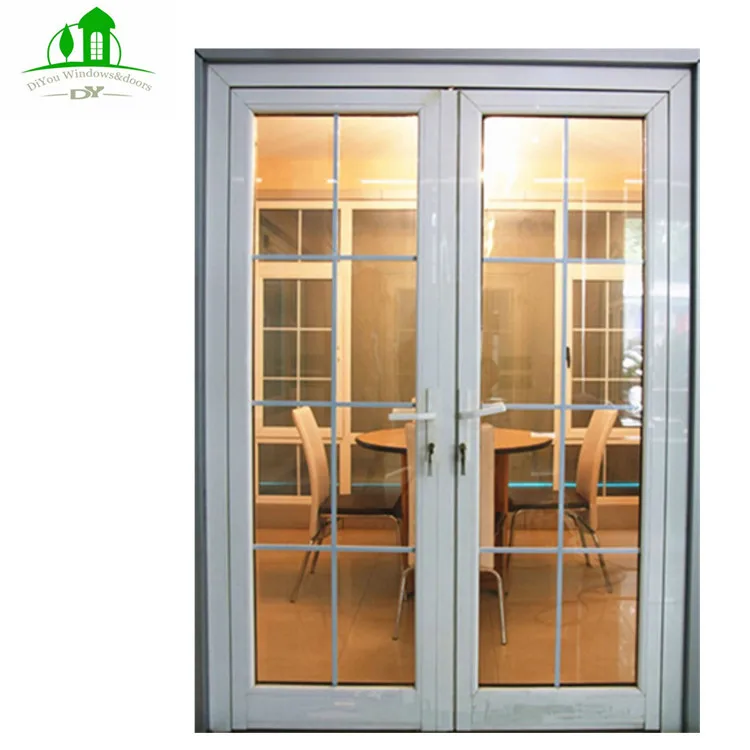 Factory Price Aluminum Glass Exterior French Door for Living Room