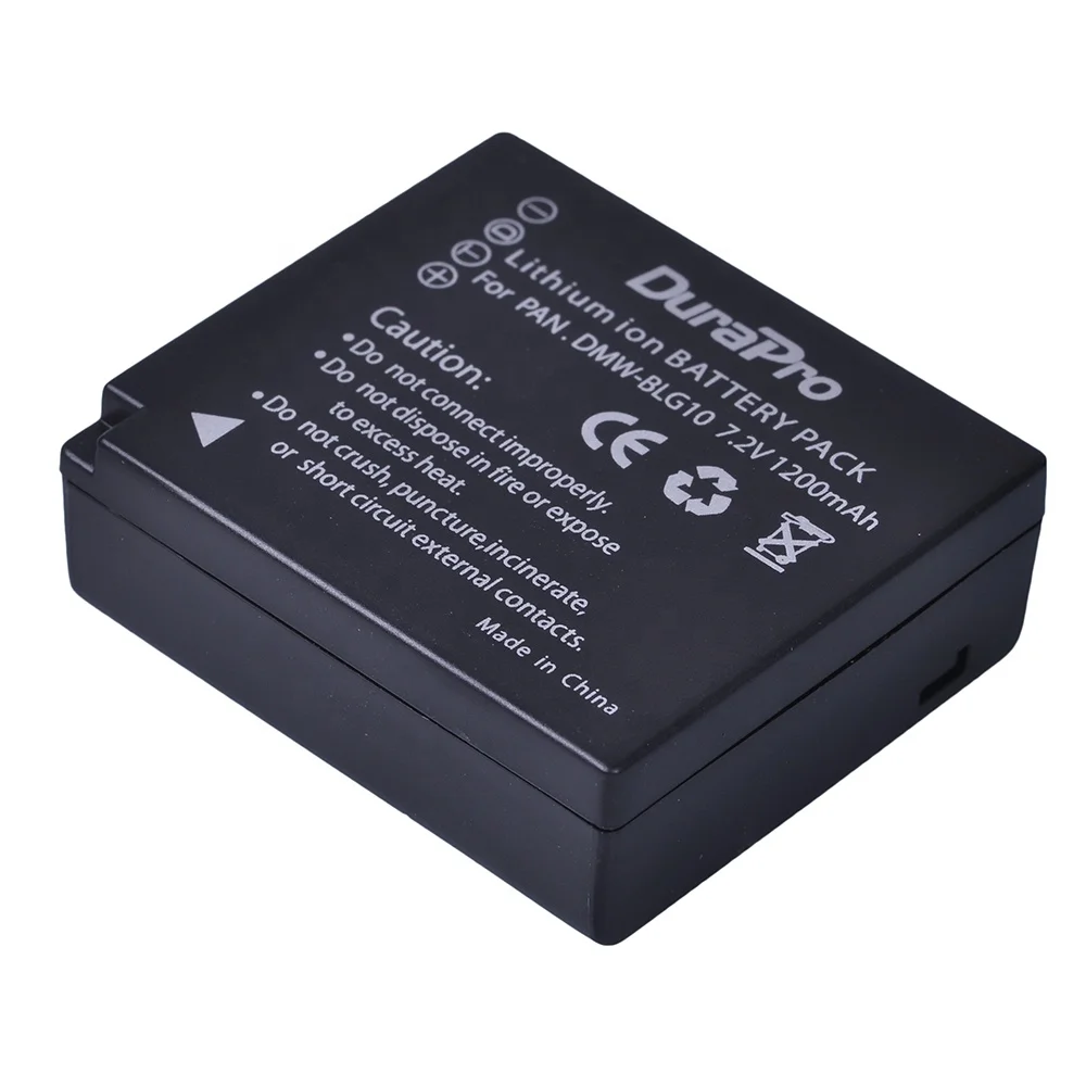 DMW-BLG10 DMW BLG10 DMWBLG10 BLG10E BLG10GK BLG10 Replacement Digital Camera Battery for Pana sonic DMC-GF6 DMC-GX7 GF6