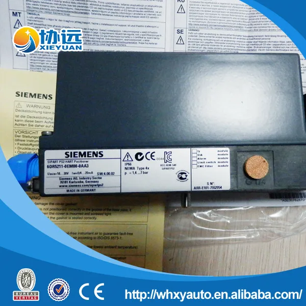 Siemens positioner 6DR5110-0NG00-0AA0 original Simens valve positioner 6DR5