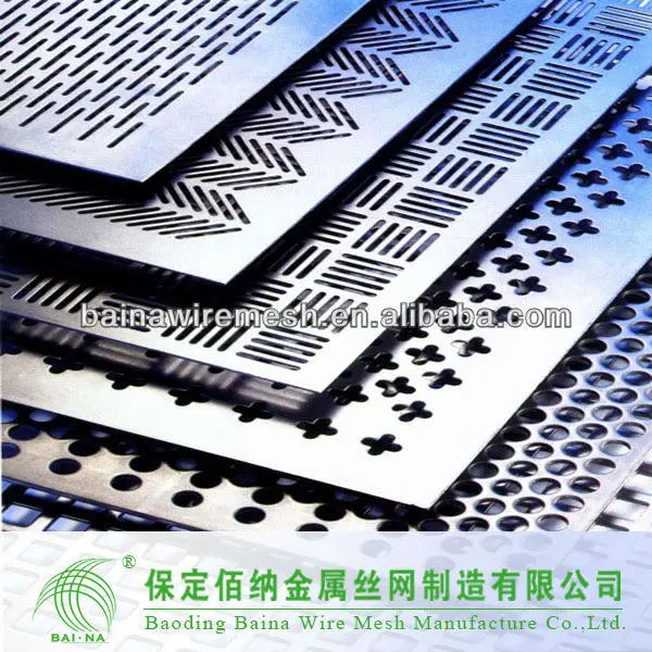 China Speaker Grille Punching Perforated Metal Mesh