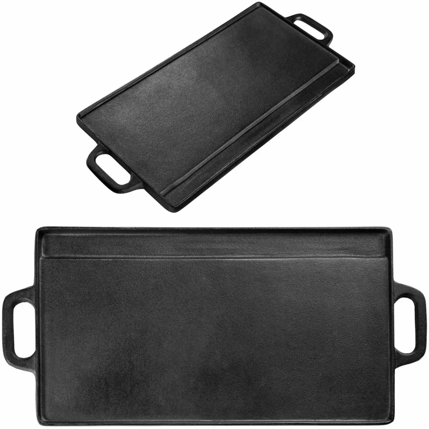 Pre-seasoned Outdoor Cast Iron Cookware Set Dutch Oven Sauce Pot Frying Pan and Grill Pan