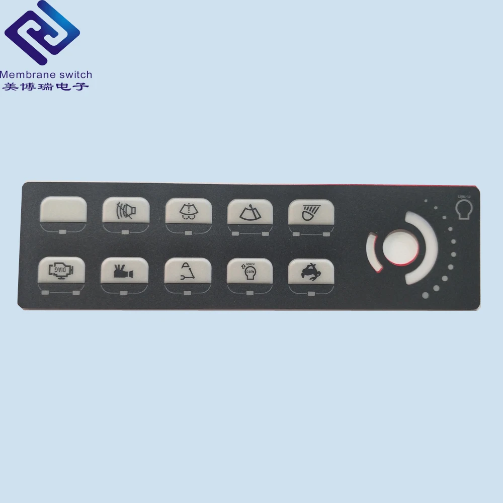 Лидер продаж, настраиваемая печатная матовая этикетка Lexan/поликарбонатная этикетка