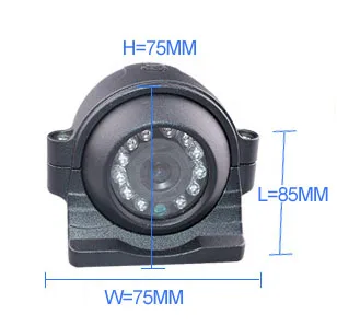 
New 720P 1.3MP/960P 1.3MP Aviation Connector AHD Vehicle Security IR Dome Camera for Car DVR Recording 