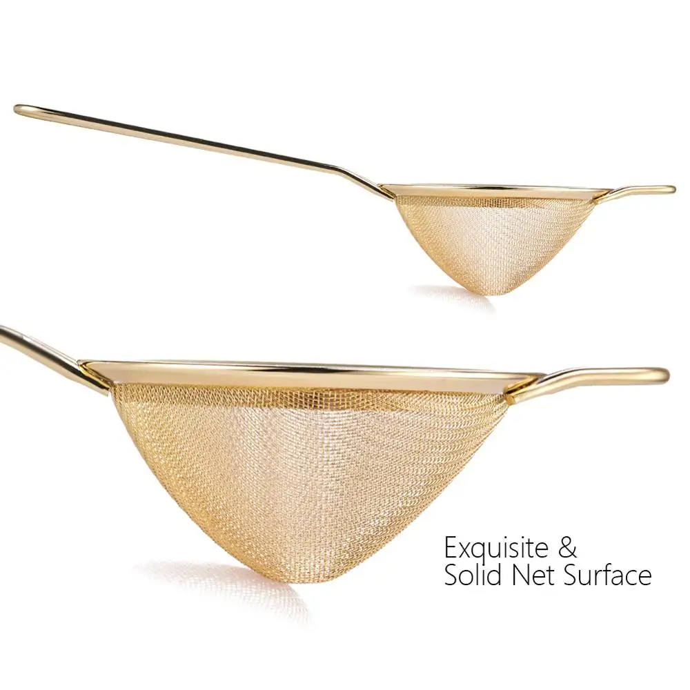 Top cocktail kits stainless steel barware set gold