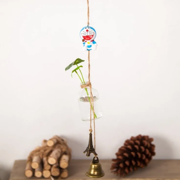 
WR Products outdoor Handing Resin wind chimes of wrought craft ceramics wind chime for home decoration 