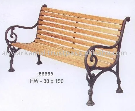 Wood Garden Bench