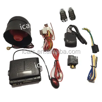 12V 24V Auto parts OEM or ODM car alarm systems and tracking systems remote control 2018