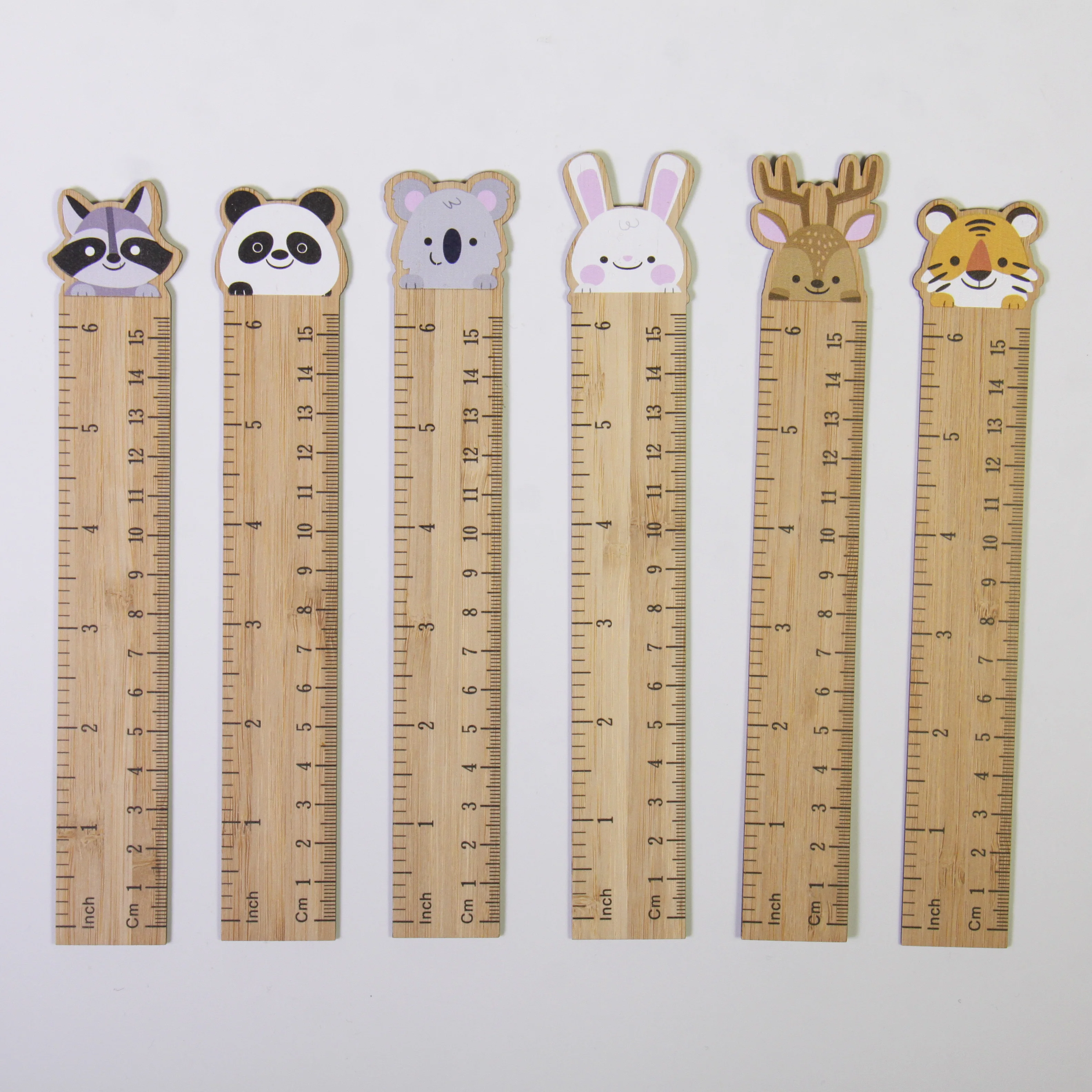 new design animal wooden ruler