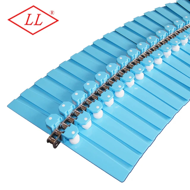 Sideflex 3/4' pitch plastic dishwasher conveyor chain   (3873-K1200-G)