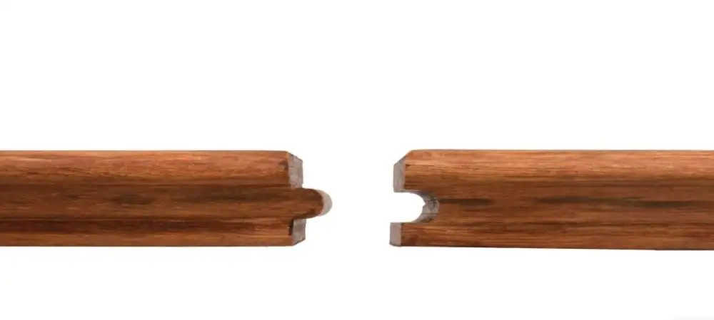 Плетеная бамбуковая облицовка shiplap нити 1860x140x12 мм