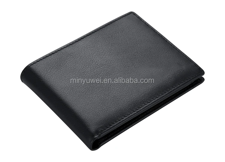 RFID Blocking Mens Leather Wallet ID card holder Bifold Trifold wallet for men