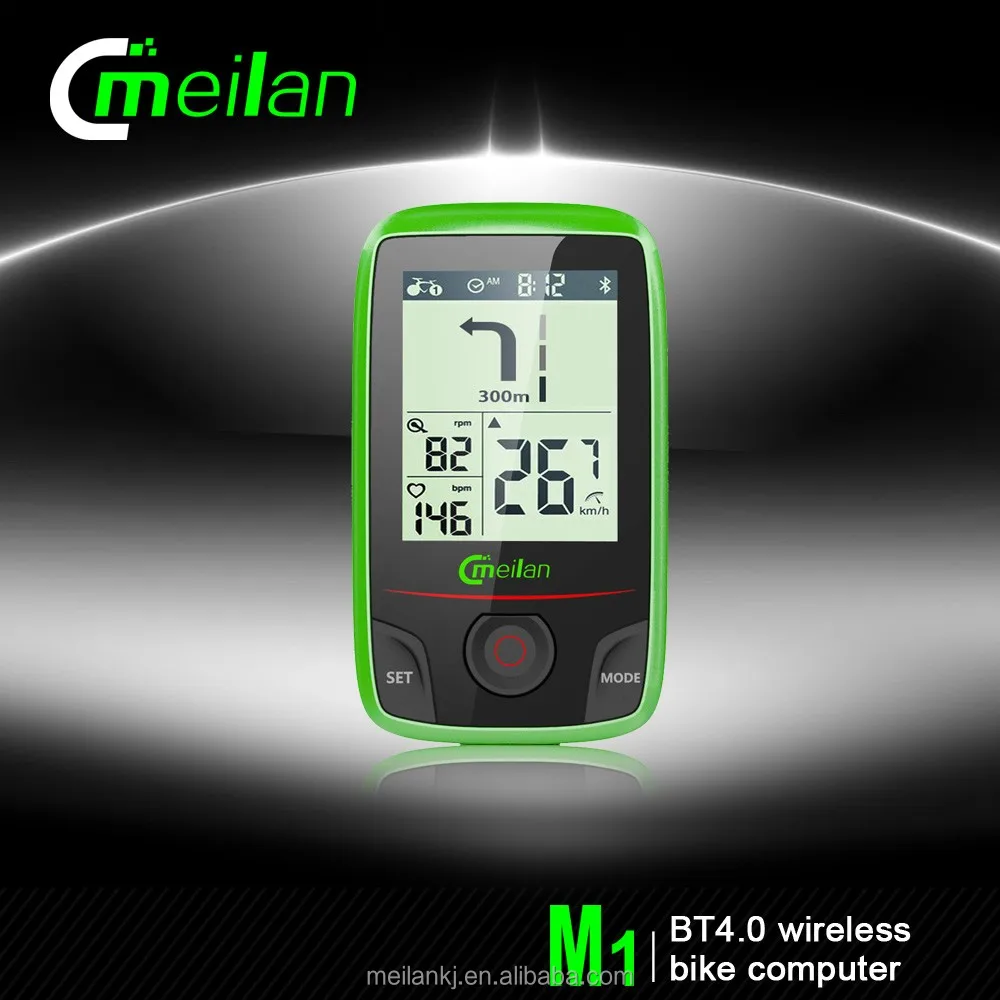 Meilan Беспроводной Велосипедный Компьютер Электрический Скутер Водонепроницаемый GPS Спидометр