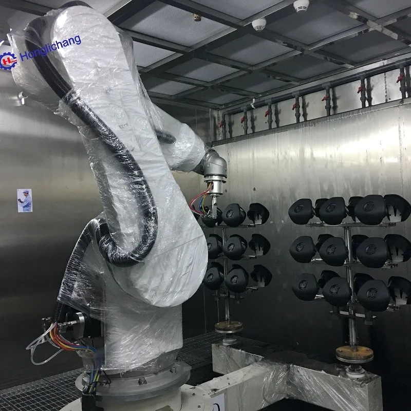 Robotic PU Paint Automatic Paint Shop for Automotive Parts