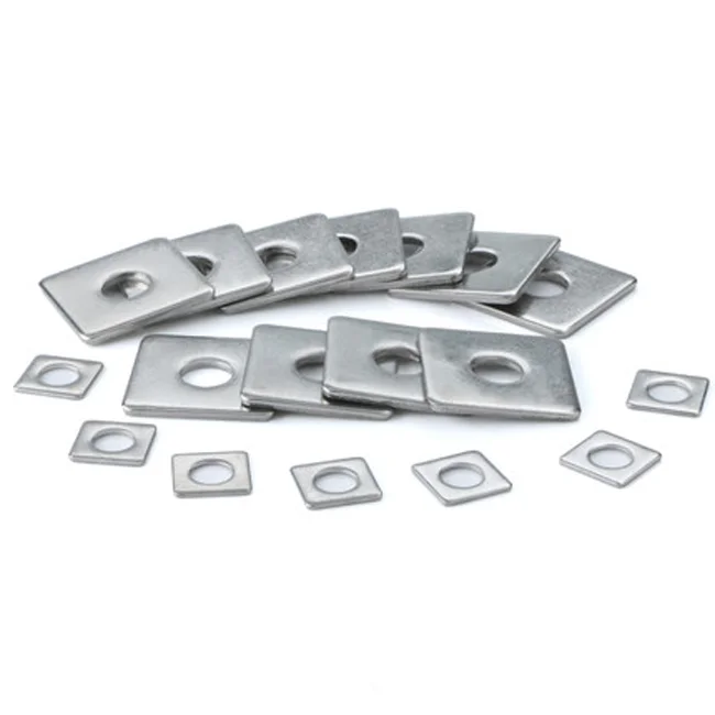 Low Price M5 M6 Stainless Steel Square Washer