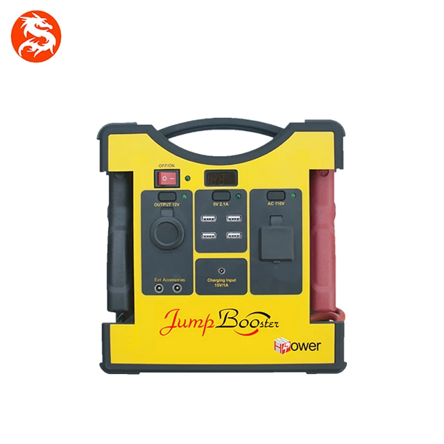 Wholesale 12V 2000A Portable Car Jump Starter Battery Booster With Inverter