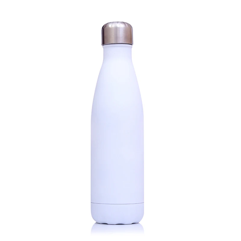 
Promotional Rubber Paint 500ml Double Walled Vacuum Insulated 8/18 Pro Stainless Steel Cola Water Bottle Custom Logo 