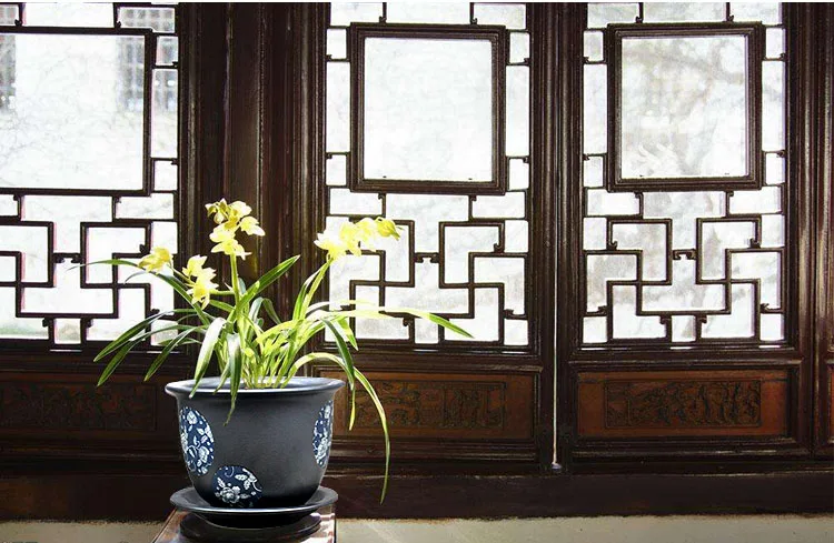 Chinese jingdezhen high quality ceramic  porcelain large plant pots