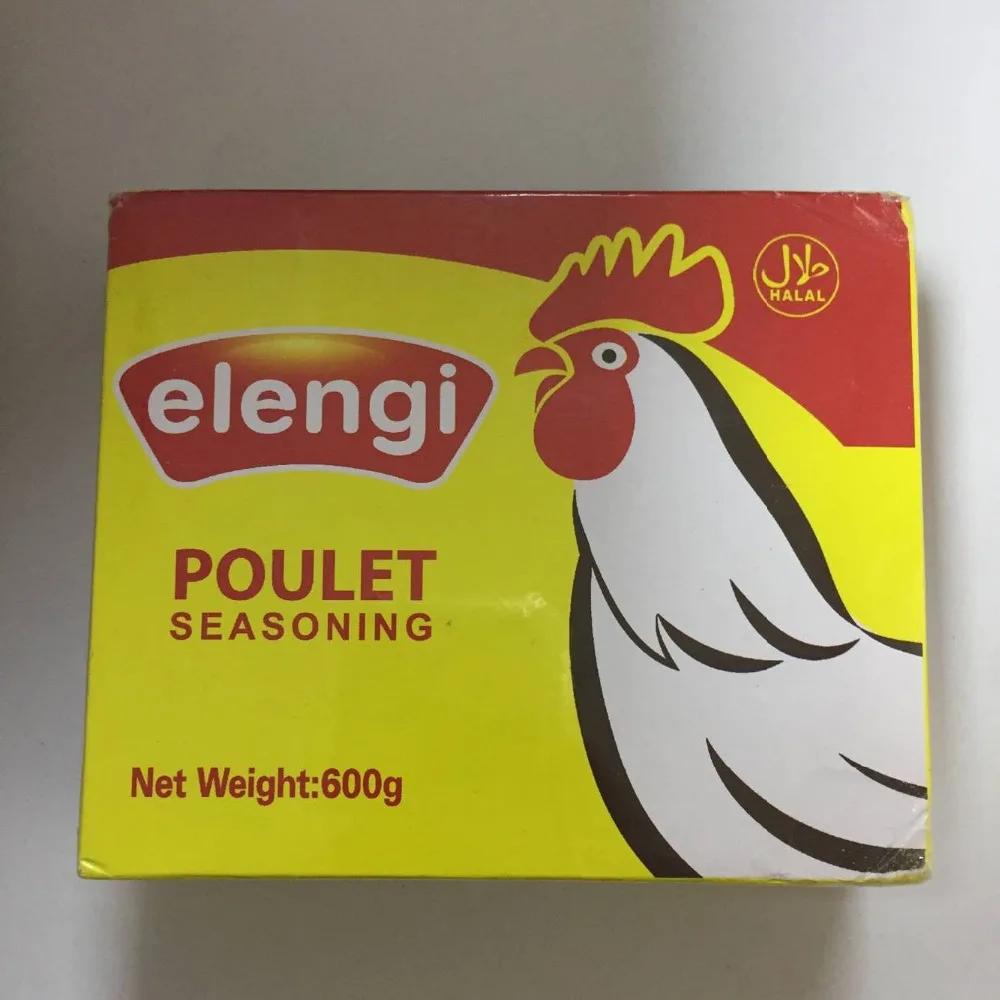 factory supply china chicken seasoning 10g halal meat seasoning africans seasoning cube