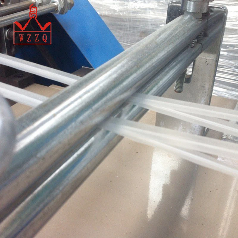 High quality plastic zipper  making machine