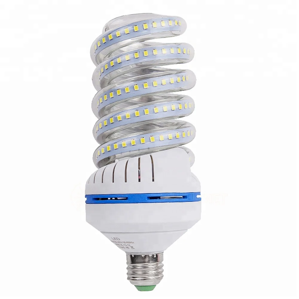 IN-CL203 Full Screw Spiral Shape Energy Saving E26 E27 B22 9W 12W 16W 24W 30W 36W 40W 50W LED CFL Corn Bulb Light Lamp
