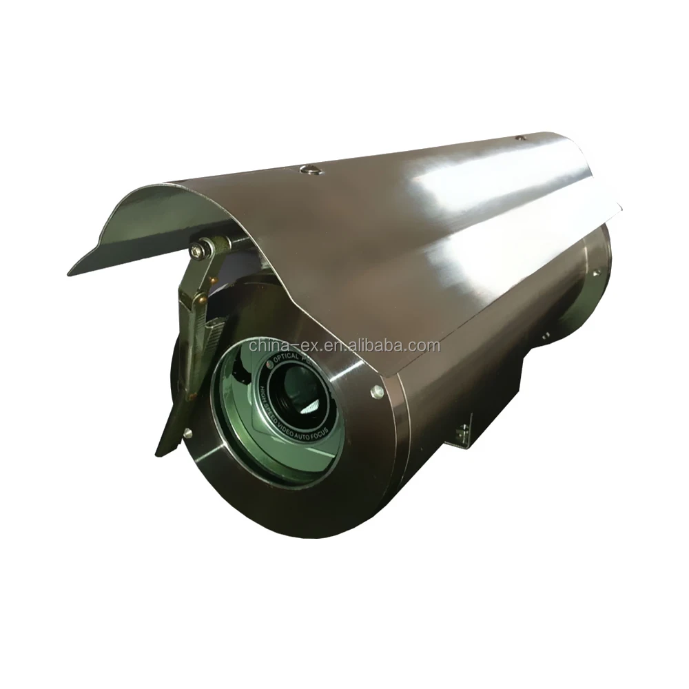 CNEX Explosion Proof CCTV Camera Housing For Hazardous Area with wiper