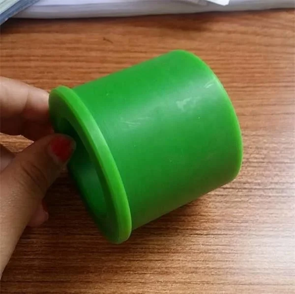 Black MC nylon sliding bushing nylon shaft sleeves POM acetal PTFE PA6 nylon oilless sleeves plastic notch collar