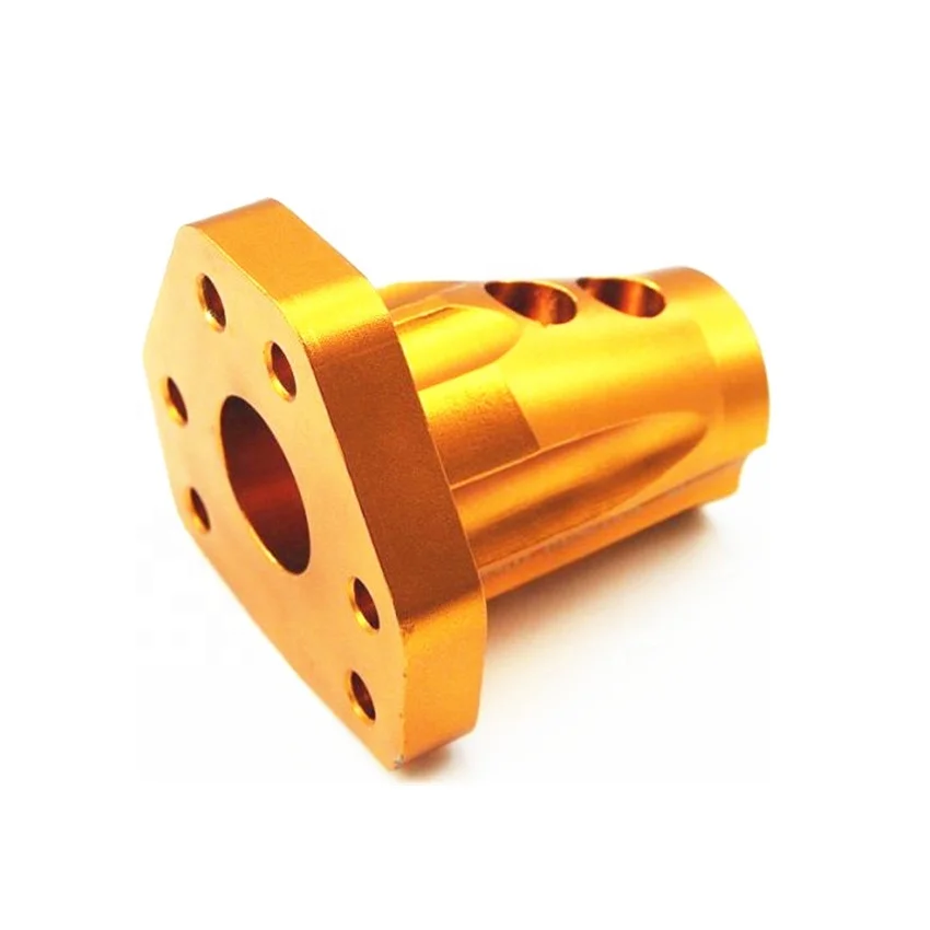 CNC Machined 6061 T6 Go Kart Steering Boss Angled Steering Hub