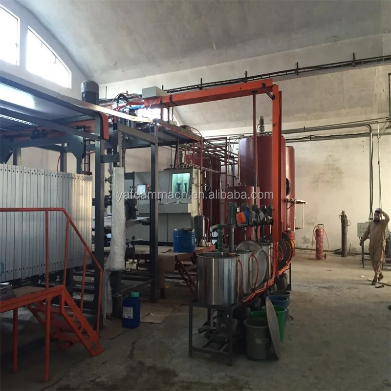 YA-FA Horizontal Flexible PU Foam Making Machine Line