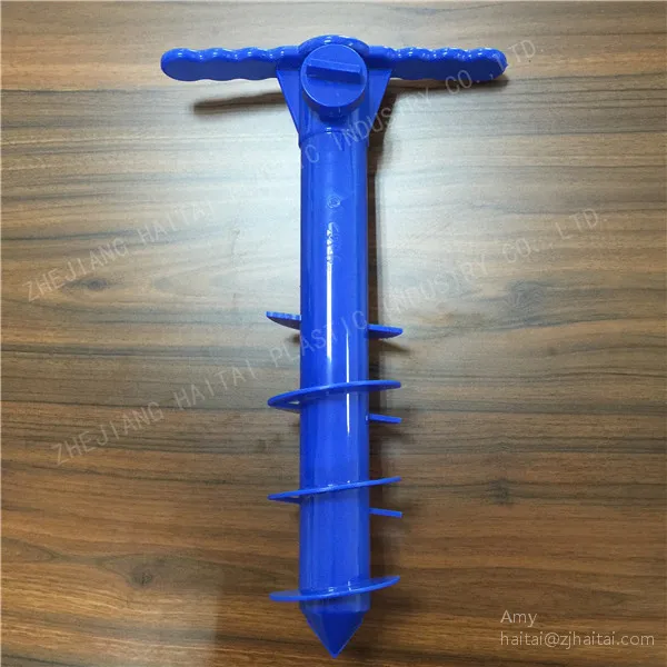 Plastic Umbrella Anchors Auger for Beach Umbrellas