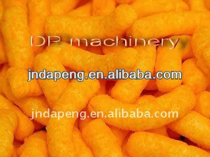 Cheese ball puff snack making machinery corn chips production line