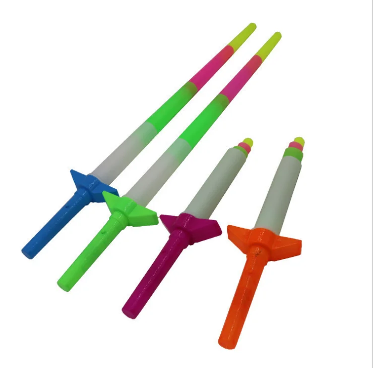 plastic horned dinosaur light up sword with sound flashing led sword