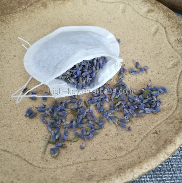 
E1008 Biodegradable Eco Friendly Round Filter Paper Empty Tea Bag For Packaging 