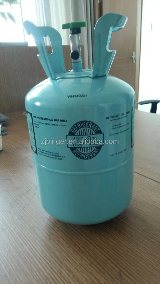 Высококачественный хладагент r134a, 15 фунтов (6,8 кг)