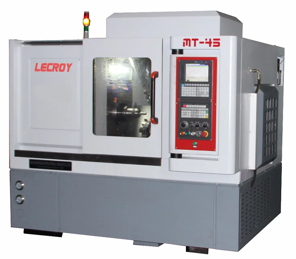 Chinese linear guideway tailstock cnc lathe turning center