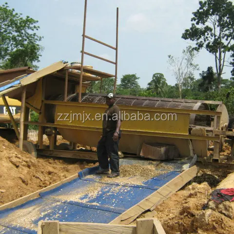Mini Portable Gold Trommel Washing Plant For Ghana  trommel for gold