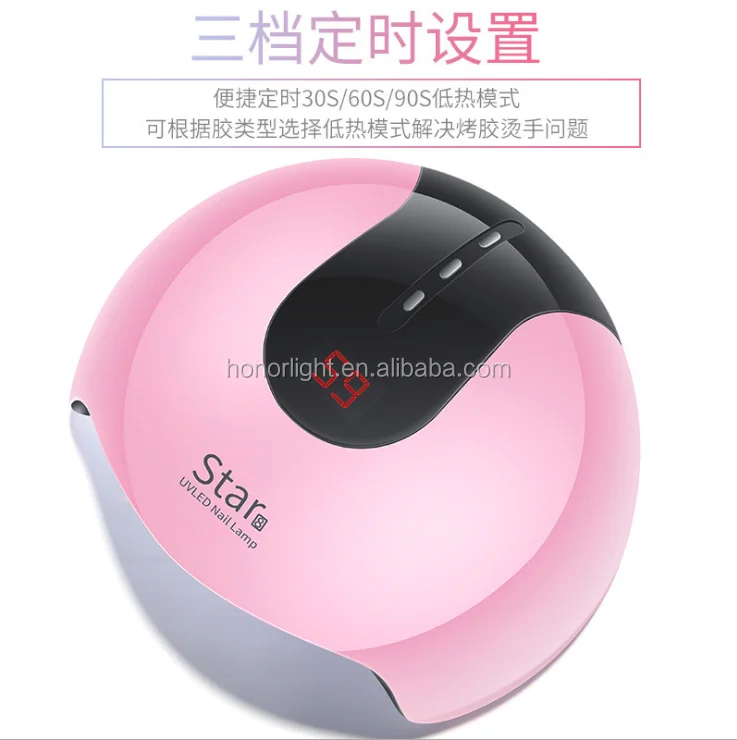 Factory wholesale star8 24w UV lamp led nail dryer  uv nail lamp