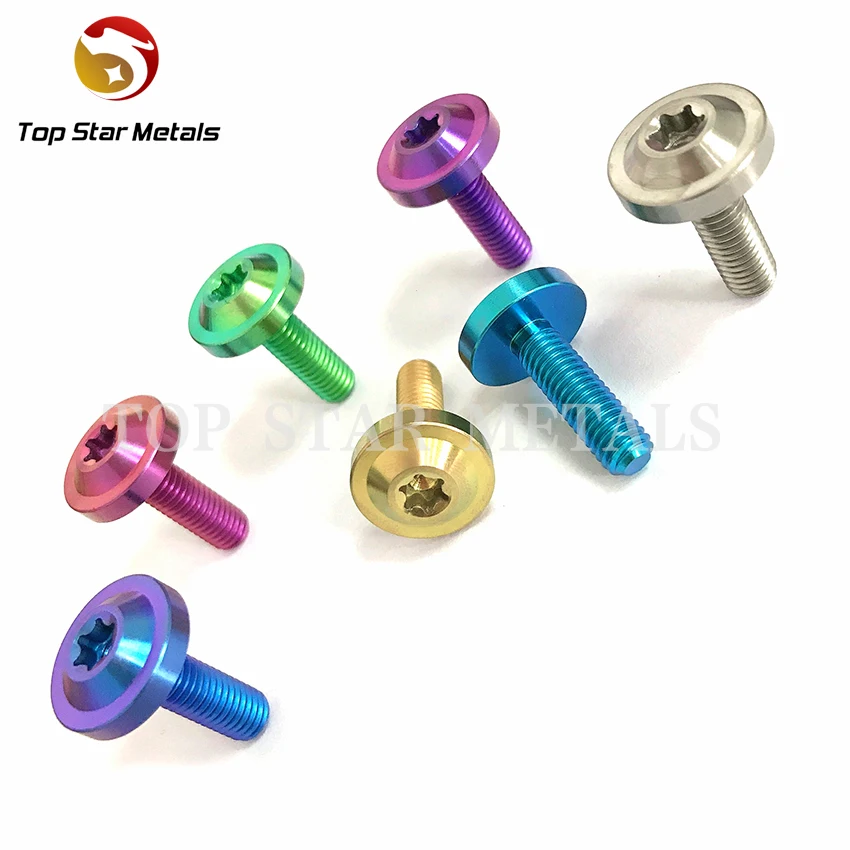 
M6*20 Titanium Bolts for Racing Motorbike Torx Head Titanium Screw Grade5 