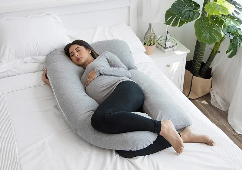 Hot Sale Ergonomic U Shaped Pregnancy Maternity Body Pillow, Multifunction Breastfeeding Cushion,Full Body U Pillow
