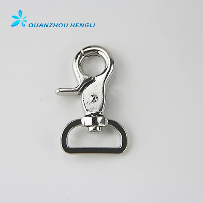 Swivel dog leash hooks China wholesale metal snap hooks for lanyard
