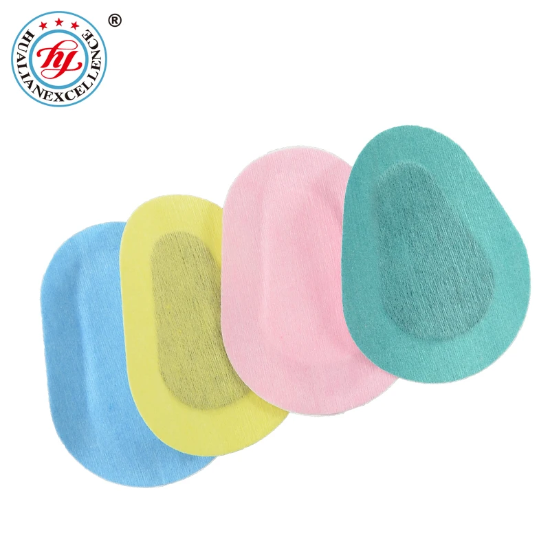 Manufacturer disposable Hypoallergenic adhesive lazy eye patch colorful eye bandaid with CE ISO13485