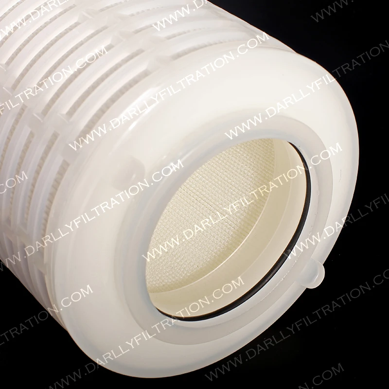 High performance filter media 16'/32' replacement type milk cartridge filter with 177mm/183mm flange for  food and beverage