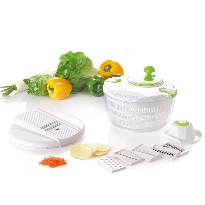 Kitchen Newest Salad Maker Machine Salad Spinner and Slicer Set