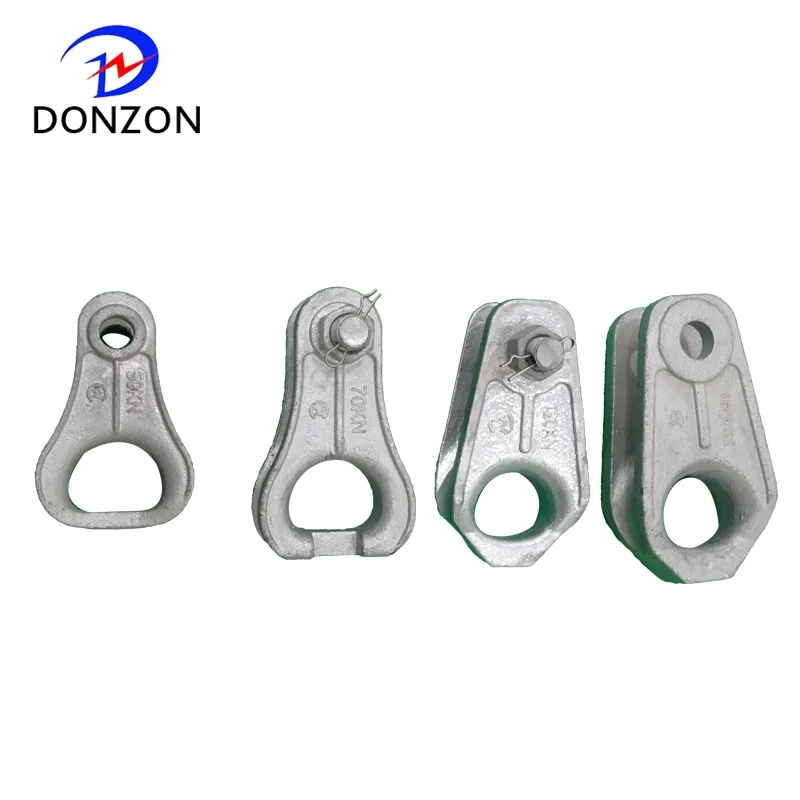 
Hot - Dip Galvanized Steel Electrical Link Fittings TC Type Thimble for tension clamp 