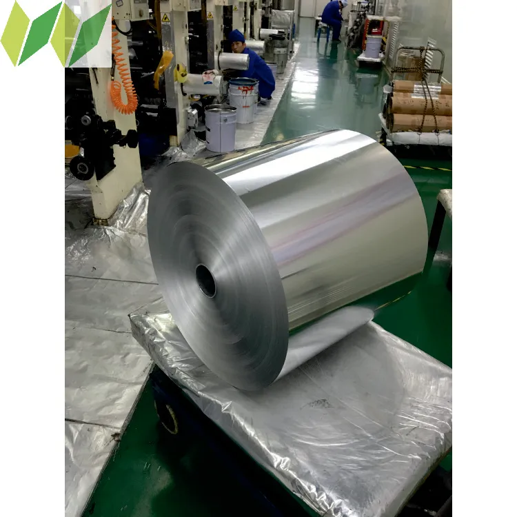 
Lacquer(ed) coated aluminium foil for blister packaging printed 