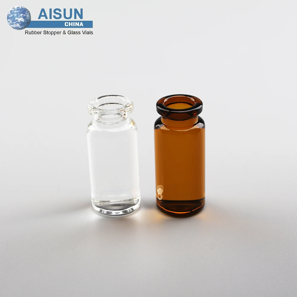 
Amber or clear vials for medical use injection glass vials 