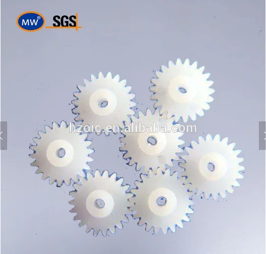 Customized Plastic double spur gears for machine
